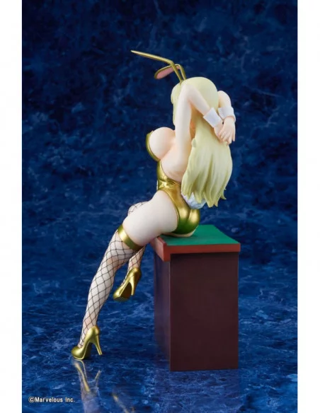 Senran Kagura Estatua 1/5 Rate Mo AgeAge Shiki Limited Gold Ver. 29 cm