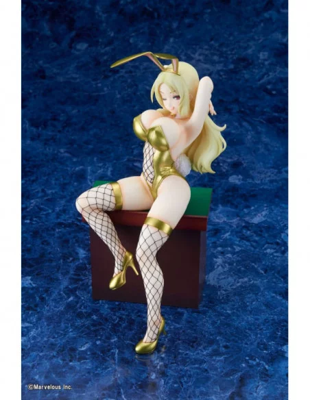 Senran Kagura Estatua 1/5 Rate Mo AgeAge Shiki Limited Gold Ver. 29 cm