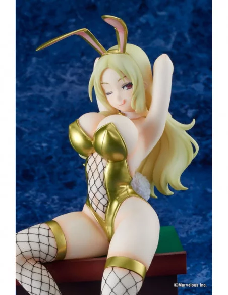 Senran Kagura Estatua 1/5 Rate Mo AgeAge Shiki Limited Gold Ver. 29 cm