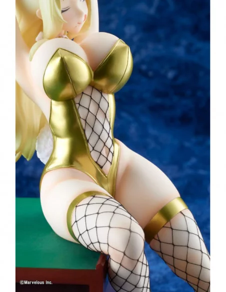 Senran Kagura Estatua 1/5 Rate Mo AgeAge Shiki Limited Gold Ver. 29 cm