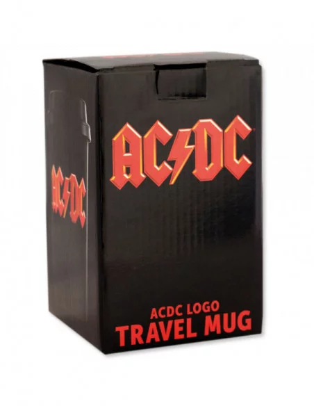 AC/DC Taza de Viaje Logo