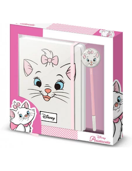 Los Aristogatos Libreta con bolígrafo Set de regalo Marie