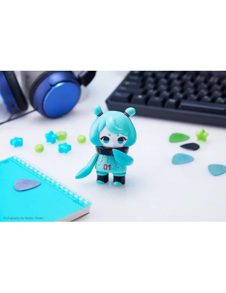 Hinomoto Heavy Industries Figura Ocean Exploration Robot Denshitako No. 3 Hatsune Miku Color Ver. 9 cm