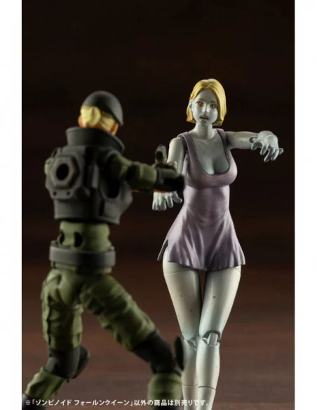 End of Heroes Maqueta Plastic Model Kit 1/24 Zombinoid Fallen Queen 7 cm