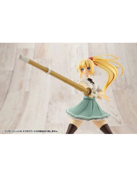 Heavy Weapon Unit MSG Accesorios Plastic Model Kit Weapon Unit46 Bamboo Sword & Wooden Sword 12 cm