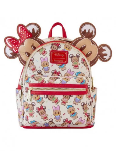 Disney by Loungefly Set de Mochila y Diadema Mickey & Friends Gingerbread Cookie AOP