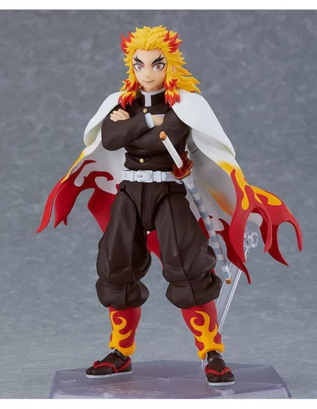 Demon Slayer: Kimetsu no Yaiba Figura Figma Kyojuro Rengoku 15 cm