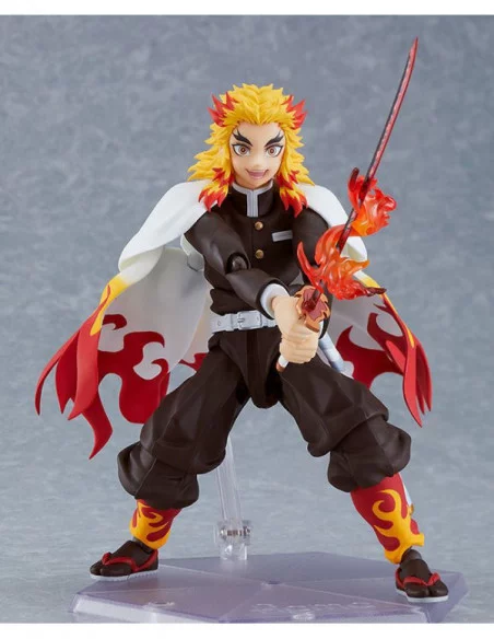 Demon Slayer: Kimetsu no Yaiba Figura Figma Kyojuro Rengoku 15 cm