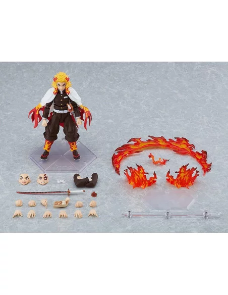 Demon Slayer: Kimetsu no Yaiba Figura Figma Kyojuro Rengoku 15 cm