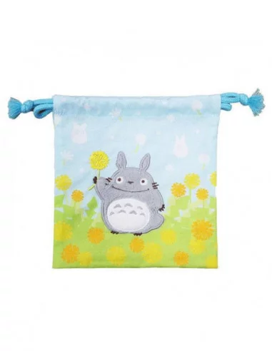 Mi vecino Totoro Saco Marine Totoro with Flowers 20 x 19 cm