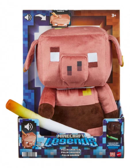 Minecraft Legends Peluche Electrónico Piglin 29 cm