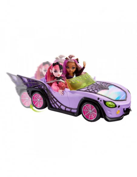 Monster High Coche de juguete Ghoul Mobile