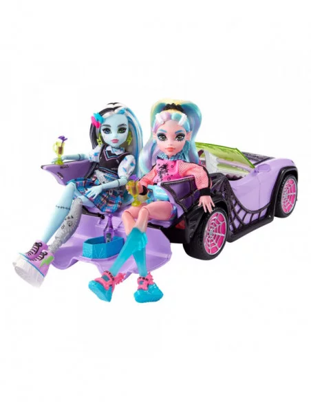 Monster High Coche de juguete Ghoul Mobile