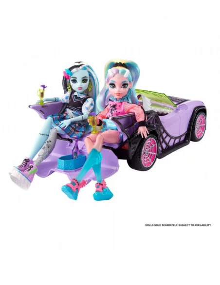 Monster High Coche de juguete Ghoul Mobile