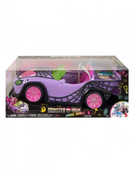 Monster High Coche de juguete Ghoul Mobile