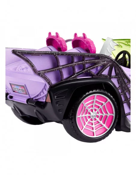 Monster High Coche de juguete Ghoul Mobile