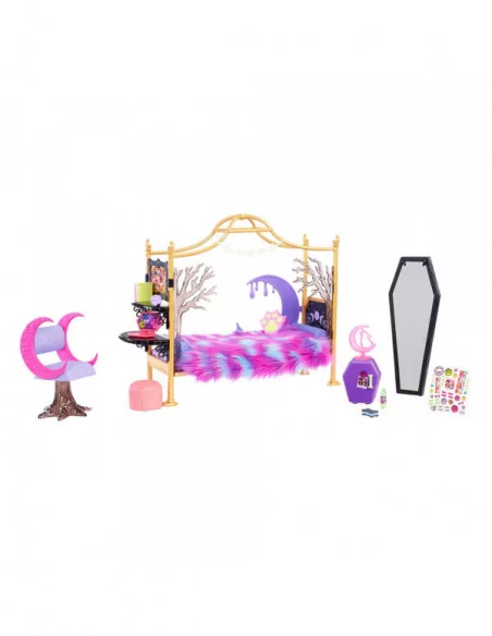 Monster High Conjunto de juego de dormitorio Clawdeen Wolf