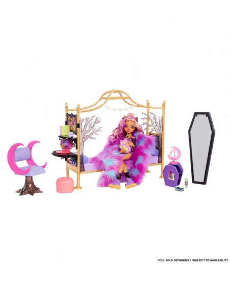 Monster High Conjunto de juego de dormitorio Clawdeen Wolf