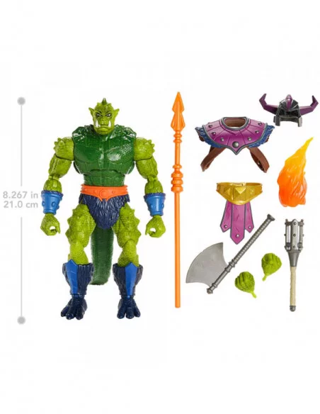 Masters of the Universe: New Eternia Masterverse Figura Deluxe Whiplash 21 cm