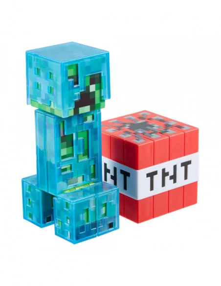 Minecraft Figura Diamond Level Creeper 14 cm