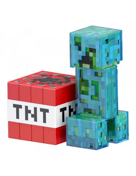 Minecraft Figura Diamond Level Creeper 14 cm