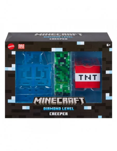 Minecraft Figura Diamond Level Creeper 14 cm