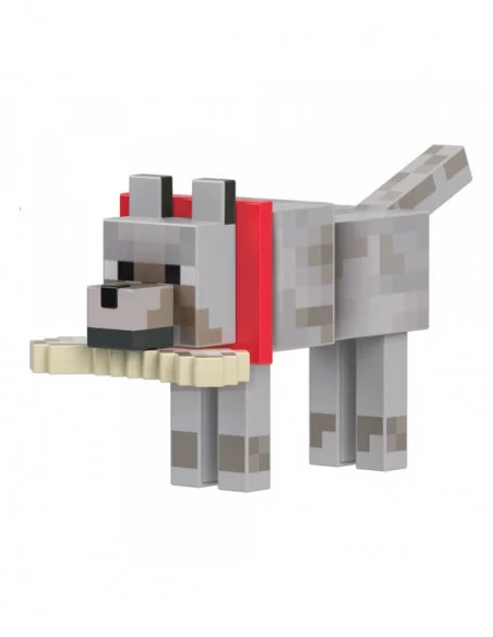 Minecraft Figura Diamond Level Wolf 14 cm