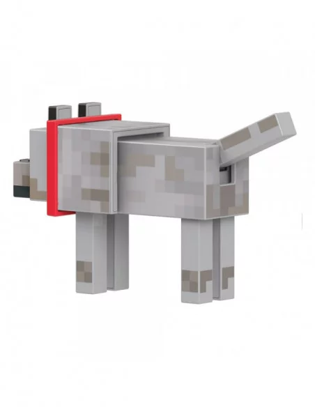 Minecraft Figura Diamond Level Wolf 14 cm