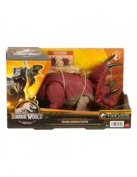 Jurassic World Dino Trackers Figura Wild Roar Diabloceratops