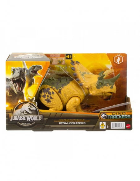 Jurassic World Dino Trackers Figura Wild Roar Regaliceratops