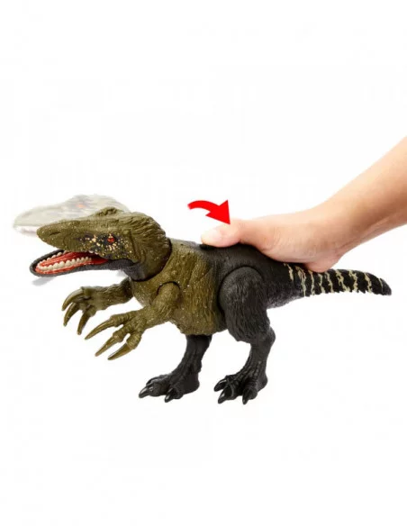 Jurassic World Dino Trackers Figura Wild Roar Orkoraptor