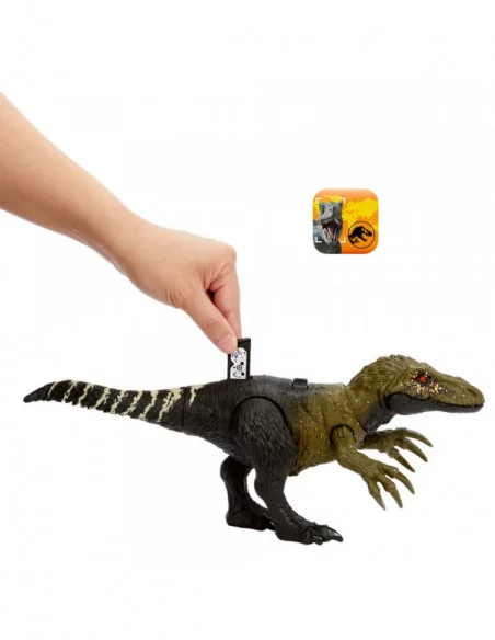 Jurassic World Dino Trackers Figura Wild Roar Orkoraptor