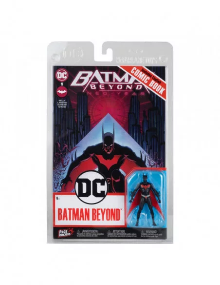 DC Direct Page Punchers Figura & Cómic Batman Beyond 8 cm