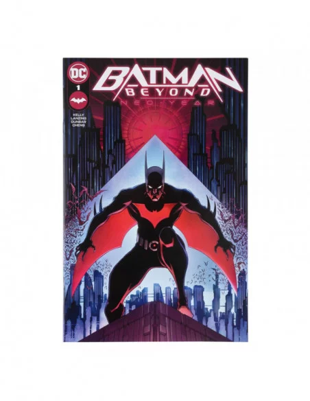 DC Direct Page Punchers Figura & Cómic Batman Beyond 8 cm