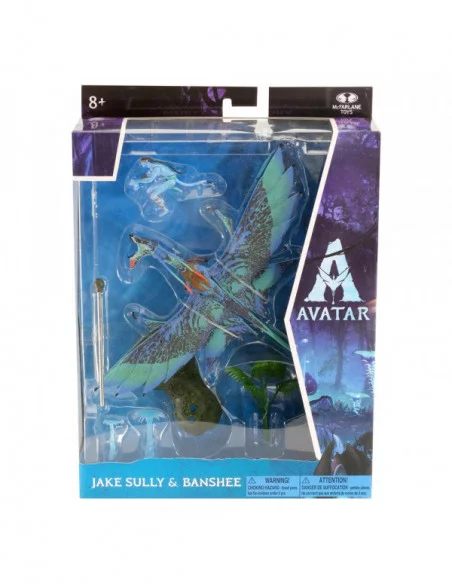 Avatar Figuras Deluxe Large Jake Sully & Banshee