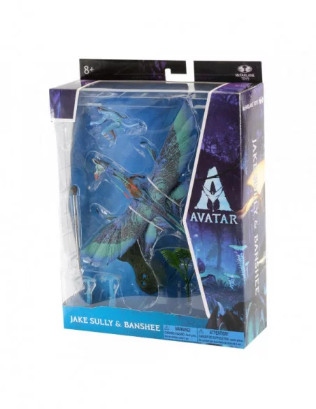 Avatar Figuras Deluxe Large Jake Sully & Banshee