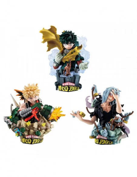 My Hero Academia Petitrama EX Series PAck de 3 Figuras Type-Decision Special Edition 9 cm