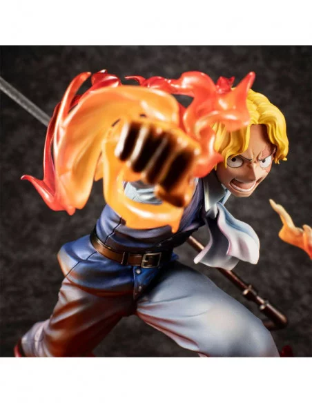 One Piece Estatua PVC Excellent Model P.O.P. Sabo Fire Fist Inheritance Limited Edition 15 cm