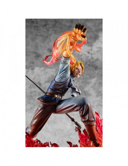 One Piece Estatua PVC Excellent Model P.O.P. Sabo Fire Fist Inheritance Limited Edition 15 cm