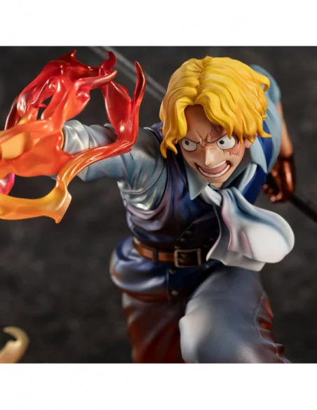 One Piece Estatua PVC Excellent Model P.O.P. Sabo Fire Fist Inheritance Limited Edition 15 cm