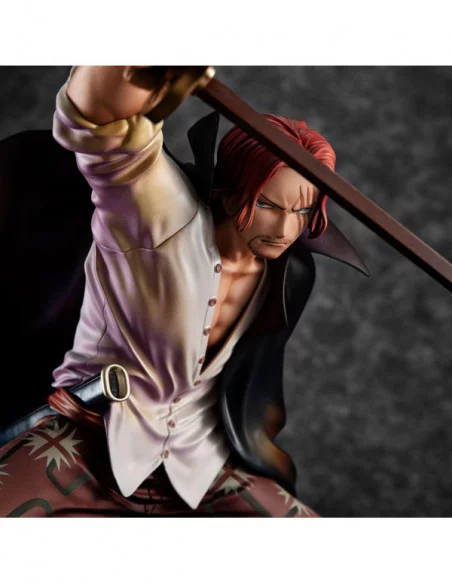 One Piece Estatua PVC P.O.P. Playback Memories Red-haired Shanks 21 cm