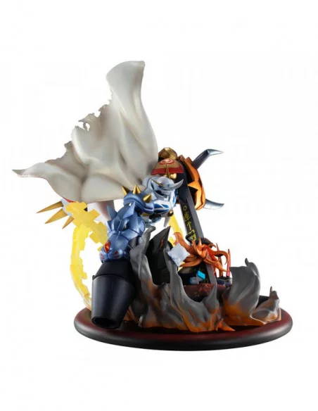 Digimon Adventure: Children's War Game! Estatua PVC VS Series Omegamon vs Diabolomon 34 cm