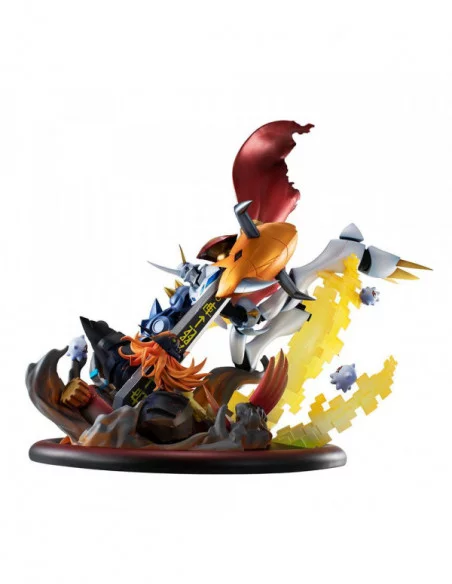 Digimon Adventure: Children's War Game! Estatua PVC VS Series Omegamon vs Diabolomon 34 cm