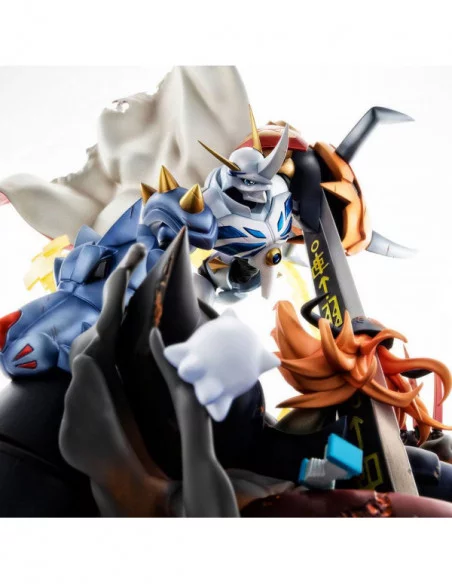 Digimon Adventure: Children's War Game! Estatua PVC VS Series Omegamon vs Diabolomon 34 cm