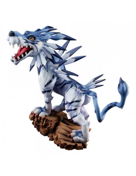 Digimon Adventure Serie G.E.M. Precious Estatua PVC Garurumon Battle Ver. 28 cm