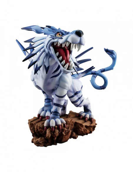 Digimon Adventure Serie G.E.M. Precious Estatua PVC Garurumon Battle Ver. 28 cm