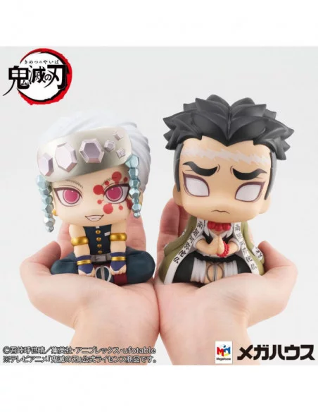 Demon Slayer Kimetsu no Yaiba Estatuas PVC Look Up Tengen Uzui & Gyomei Himejima LTD Ver. 11 cm