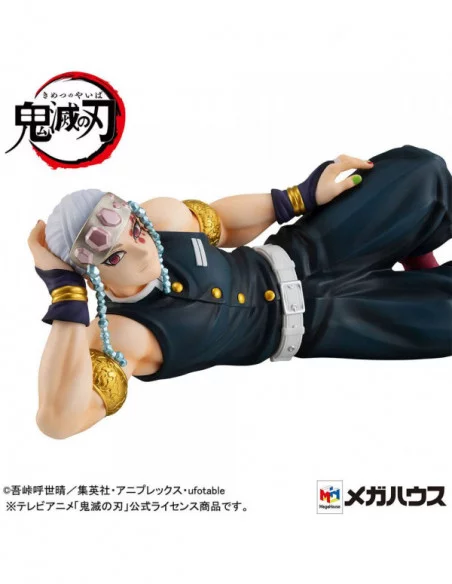 Demon Slayer Kimetsu no Yaiba Estatua PVC G.E.M. Uzui-san Palm Size Edition Deluxe 19 cm