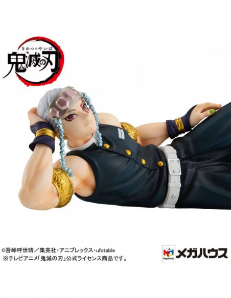 Demon Slayer Kimetsu no Yaiba Estatua PVC G.E.M. Uzui-san Palm Size Edition Deluxe 19 cm