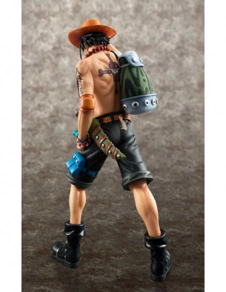 One Piece Estatua PVC Excellent Model NEO-DX Portgas D. Ace 10th Limited Ver. 23 cm